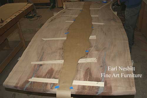center panel template between mesquite slabs center panel template between mesquite slabs